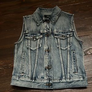 J Crew Denim Vest NWT